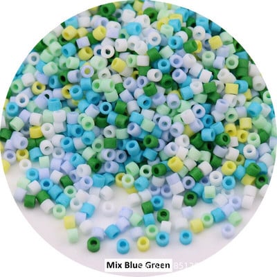 720 ks 2 mm Macaroon matné korálky Delica 10/0 japonské matné korálky na výrobu šperkov, francúzskej výšivky, odevných doplnkov