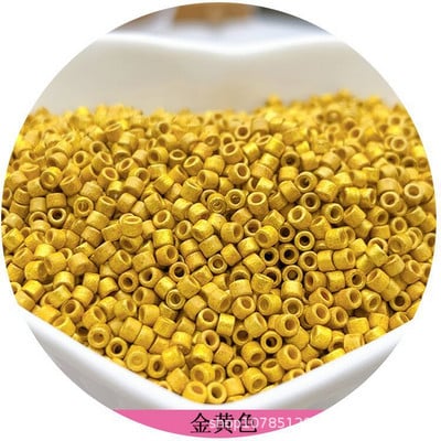 720 ks 2 mm Macaroon matné korálky Delica 10/0 japonské matné korálky na výrobu šperkov, francúzskej výšivky, odevných doplnkov