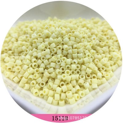 720 ks 2 mm Macaroon matné korálky Delica 10/0 japonské matné korálky na výrobu šperkov, francúzskej výšivky, odevných doplnkov