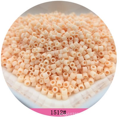 720 ks 2 mm Macaroon matné korálky Delica 10/0 japonské matné korálky na výrobu šperkov, francúzskej výšivky, odevných doplnkov