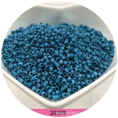 720 ks 2 mm Macaroon matné korálky Delica 10/0 japonské matné korálky na výrobu šperkov, francúzskej výšivky, odevných doplnkov