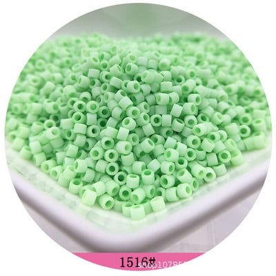 720 ks 2 mm Macaroon matné korálky Delica 10/0 japonské matné korálky na výrobu šperkov, francúzskej výšivky, odevných doplnkov