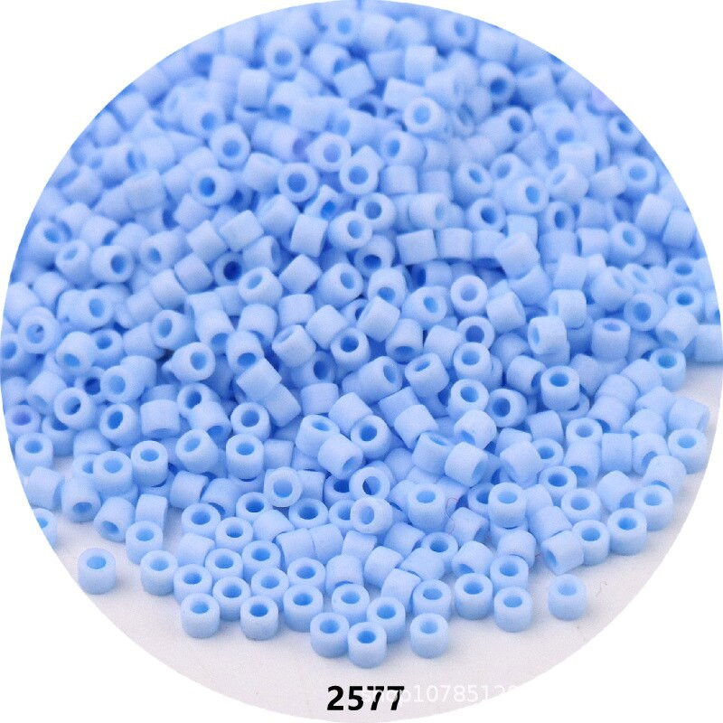 720 ks 2 mm Macaroon matné korálky Delica 10/0 japonské matné korálky na výrobu šperkov, francúzskej výšivky, odevných doplnkov