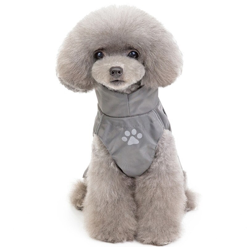 Дъждобран за малко куче Дишащо пончо Дрехи за кучета Водоустойчиво Ветроустойчиво Светлоотразително яке Жилетка Палто Яке за домашни любимци Спорт на открито