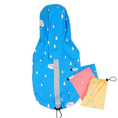 Îmbrăcăminte impermeabilă pentru animale de companie Pelernă de ploaie pentru câini Pomeranian Bichon Frise Pudel Schnauzer Haina pentru câini Haină Jachetă de ploaie Costum Yorkies