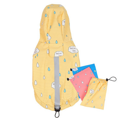 Îmbrăcăminte impermeabilă pentru animale de companie Pelernă de ploaie pentru câini Pomeranian Bichon Frise Pudel Schnauzer Haina pentru câini Haină Jachetă de ploaie Costum Yorkies