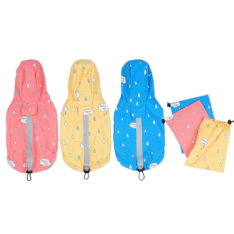 Îmbrăcăminte impermeabilă pentru animale de companie Pelernă de ploaie pentru câini Pomeranian Bichon Frise Pudel Schnauzer Haina pentru câini Haină Jachetă de ploaie Costum Yorkies