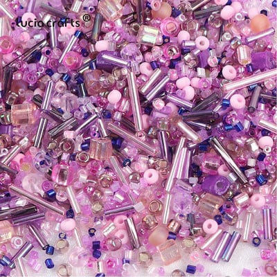 2-15mm 32 MixColor Style Glass Beads Charm Czech With Hole Glass Seed Beads DIY Βραχιόλι Χάντρες Αξεσουάρ κατασκευής κοσμημάτων E0333