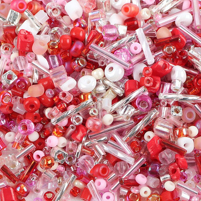 2-15mm 32 Stil MixColor Mărgele de sticlă Charm Cehă Cu gaură Mărgele de semințe de sticlă DIY Brățară Mărgele Accesorii pentru realizarea de bijuterii E0333