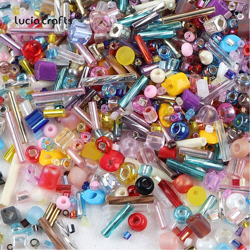 2-15mm 32 Stil MixColor Mărgele de sticlă Charm Cehă Cu gaură Mărgele de semințe de sticlă DIY Brățară Mărgele Accesorii pentru realizarea de bijuterii E0333