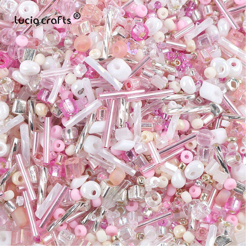2-15mm 32 Stil MixColor Mărgele de sticlă Charm Cehă Cu gaură Mărgele de semințe de sticlă DIY Brățară Mărgele Accesorii pentru realizarea de bijuterii E0333