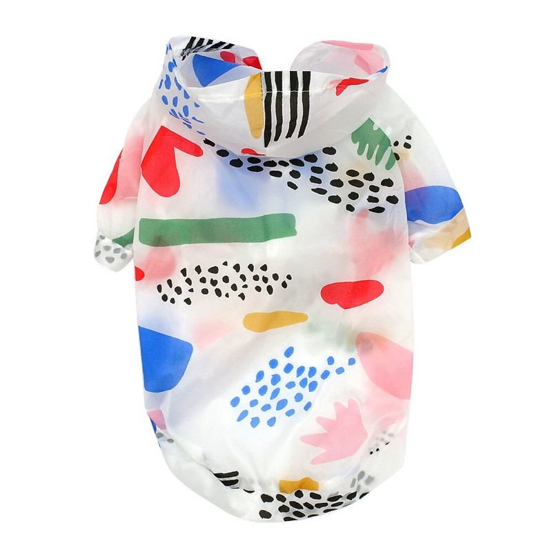 Rushed Dog vihmamantlipuhastid, päikesekaitserõivad, koerte päikesekaitsega kapuutsid, tembeldavad pontšod väikestele ja keskmistele lemmikloomadele, koertele ja kassidele