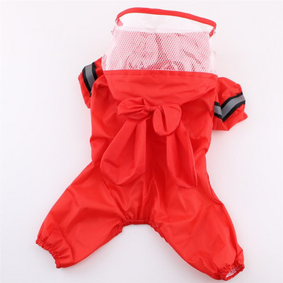 Haină de ploaie pentru câini, haine drăguțe pentru cățeluși, ocazional, haină de ploaie pentru pisici, jachetă impermeabilă, îmbrăcăminte de ploaie, glugă, îmbrăcăminte pentru animale de companie.