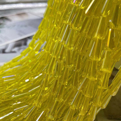 1 șir de mărgele de cristal austriac AAA de culoare 4x8mm 6x12mm Mărgele distanțiere din sticlă Pagoda libere pentru fabricarea de bijuterii brățări pandantive DIY