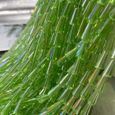 1 șir de mărgele de cristal austriac AAA de culoare 4x8mm 6x12mm Mărgele distanțiere din sticlă Pagoda libere pentru fabricarea de bijuterii brățări pandantive DIY