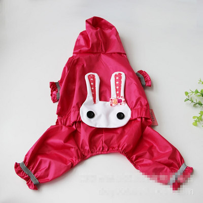 Nové módne roztomilé psí pršiplášť oblečenie pre malých psov kostým pre domáce zvieratá jar leto jeseň jednofarebné nepremokavé oblečenie pre psov