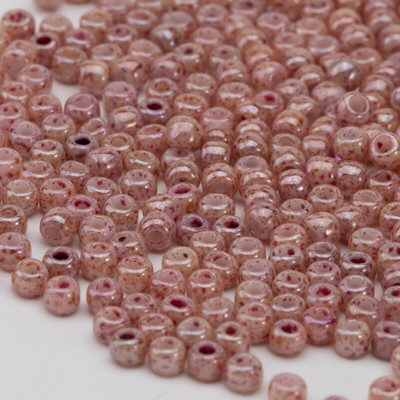 Taidian Janpan TOHO okrúhle sklenené korálky 8/0 3 mm fialové, strieborné, s mramorovou podšívkou, 20 farieb, gotický štýl, 5/10/20 gramov