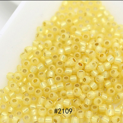 Taidian Janpan TOHO okrúhle sklenené korálky 8/0 3 mm fialové, strieborné, s mramorovou podšívkou, 20 farieb, gotický štýl, 5/10/20 gramov