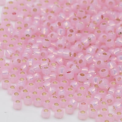 Taidian Janpan TOHO okrúhle sklenené korálky 8/0 3 mm fialové, strieborné, s mramorovou podšívkou, 20 farieb, gotický štýl, 5/10/20 gramov