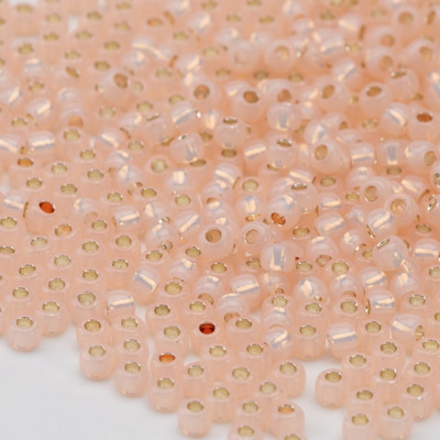 Taidian Janpan TOHO okrúhle sklenené korálky 8/0 3 mm fialové, strieborné, s mramorovou podšívkou, 20 farieb, gotický štýl, 5/10/20 gramov