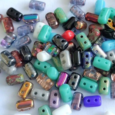 Klaasist Taidian Top Beads Matubo Seemnehelmed Rullas Kaks auku 5x3mm Beadweave kaelakee Rõivaste peonäitused Ise ise 3g/5g/10g iga kott