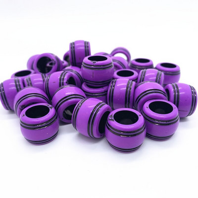 10 ks 16x12mm okrúhle akrylové korálky s veľkým otvorom na výrobu šperkov, náramkov, náhrdelníkov a doplnkov