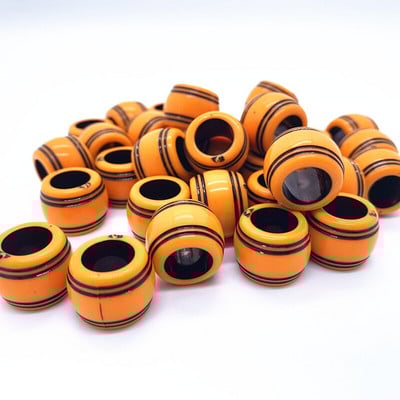 10 ks 16x12mm okrúhle akrylové korálky s veľkým otvorom na výrobu šperkov, náramkov, náhrdelníkov a doplnkov