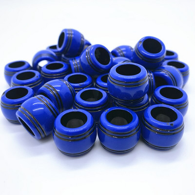 10 ks 16x12mm okrúhle akrylové korálky s veľkým otvorom na výrobu šperkov, náramkov, náhrdelníkov a doplnkov