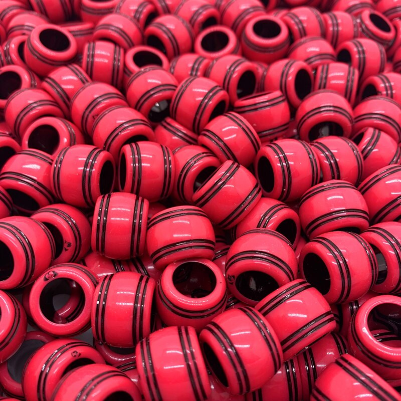 10 ks 16x12mm okrúhle akrylové korálky s veľkým otvorom na výrobu šperkov, náramkov, náhrdelníkov a doplnkov