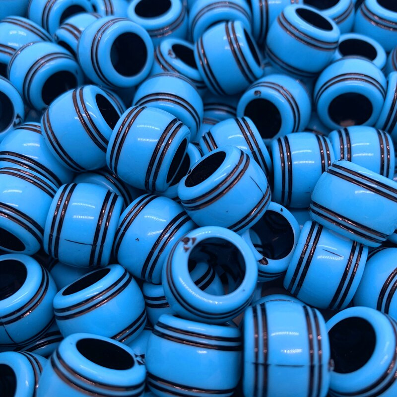 10 ks 16x12mm okrúhle akrylové korálky s veľkým otvorom na výrobu šperkov, náramkov, náhrdelníkov a doplnkov