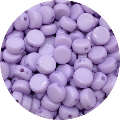 100 ks 7 mm oválne akrylové korálky, voľné dištančné korálky na výrobu šperkov, ručne vyrobený náramok, náhrdelník