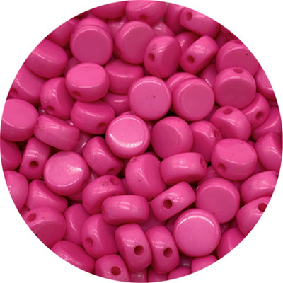 100 ks 7 mm oválne akrylové korálky, voľné dištančné korálky na výrobu šperkov, ručne vyrobený náramok, náhrdelník