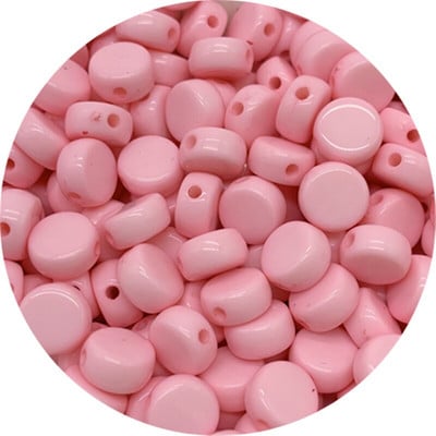 100 ks 7 mm oválne akrylové korálky, voľné dištančné korálky na výrobu šperkov, ručne vyrobený náramok, náhrdelník