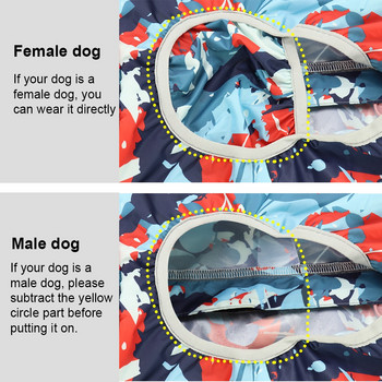 Αδιάβροχο αδιάβροχο σκύλου Ανακλαστικό καμουφλάζ για κατοικίδια Puppy Rain Jacket Ρούχα πόντσο για σκύλους για μικρά μεσαία μεγάλα σκυλιά