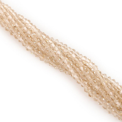 Mărgele de cristal de sticlă multicolore 3mm Mărgele de cristal cehe în vrac Mărgele fațetate pentru îmbrăcăminte DIY Material de cusut Mărgele de artizanat