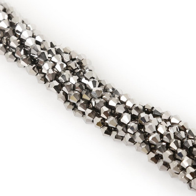Mărgele de cristal de sticlă multicolore 3mm Mărgele de cristal cehe în vrac Mărgele fațetate pentru îmbrăcăminte DIY Material de cusut Mărgele de artizanat