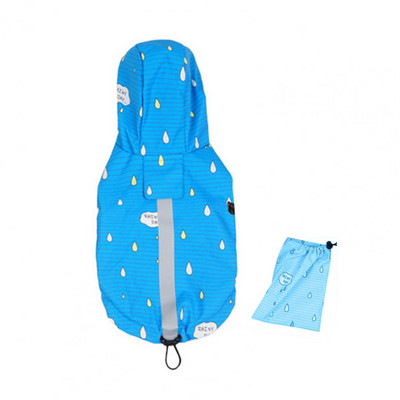 Izdržljiva kišna jakna za kućne ljubimce Izdržljiva vodootporna reflektirajuća jakna za kućne ljubimce svijetlih boja bez deformacija