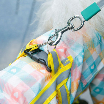 Αδιάβροχο για σκύλους με πλήρες κάλυμμα Μονόκομμα αδιάβροχα ρούχα για σκύλους για μικρά σκυλιά Yorkie Κοστούμια για κουτάβι Ολόσωμη φόρμα για κατοικίδια βροχή