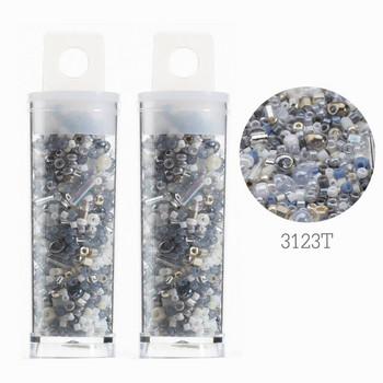 Смесени мъниста Miyuki Японски стъклени перли на едро с кръгла струга, смесени произволни размери и цветове Персонализиране на иглата 20 грама/лот