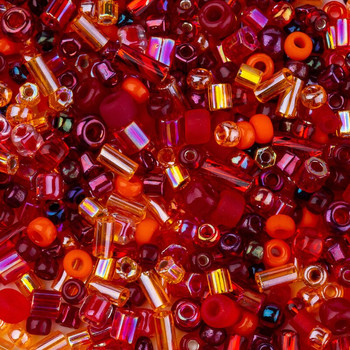 Смесени мъниста Miyuki Японски стъклени перли на едро с кръгла струга, смесени произволни размери и цветове Персонализиране на иглата 20 грама/лот