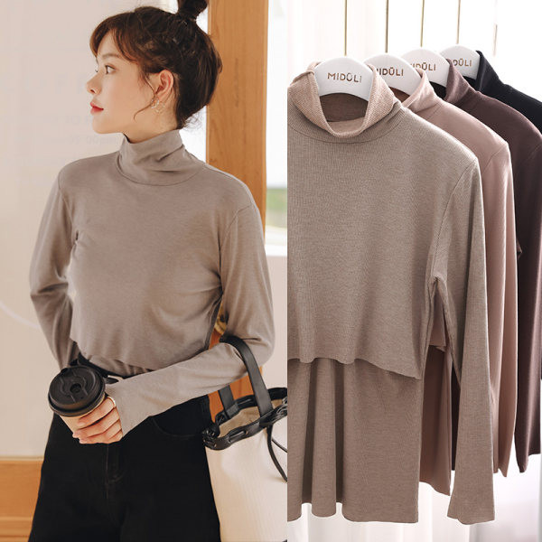 Palaidinė ilgomis rankovėmis nėščiosioms