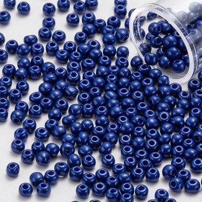 Sklenené korálky Toho na ručné vyšívanie 3 mm okrúhle, plné, nádherné farby, nepriehľadné, lesklé, 10 g/tuba 300 ks