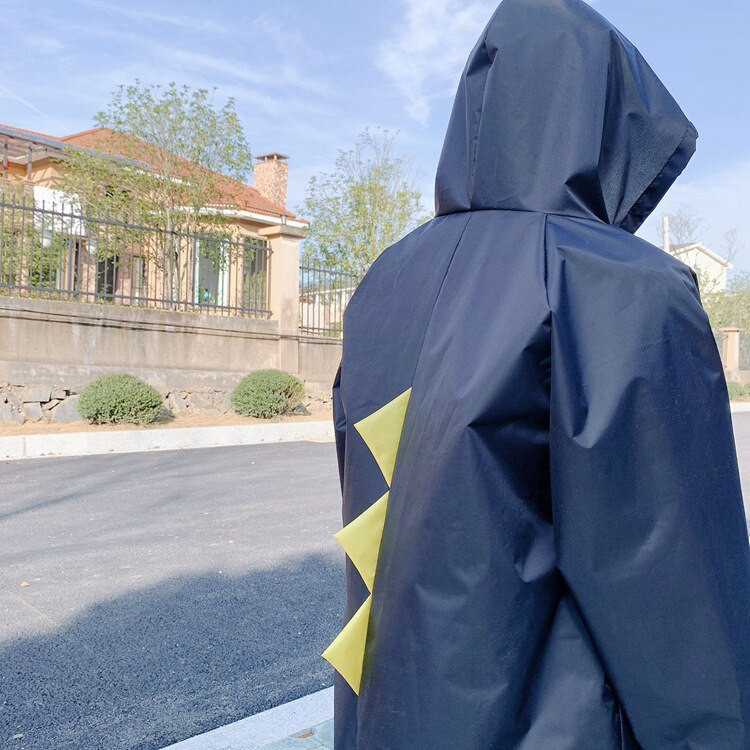 Lemmikloomakoera veekindel vihmamantel, dinosauruse kujuga vihmamantel Kapuutsiga veekindlad jakid õues riided lemmikloomatarbed