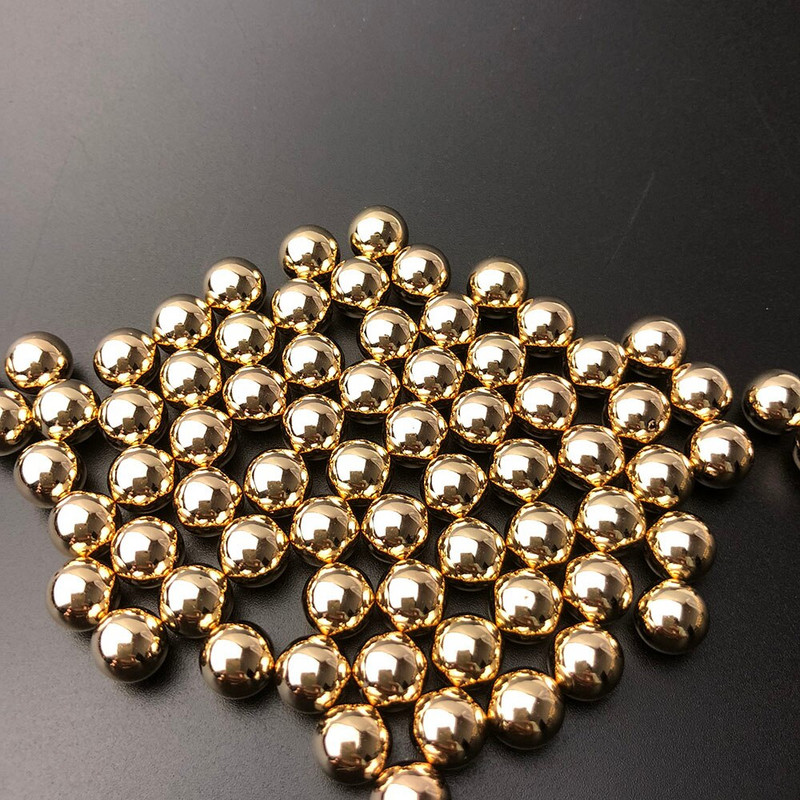 auksiniai perlų karoliukai be/su skylute, 3-30 mm dideli aukštos kokybės pilvo raumenys vestuvių dekoravimui, papuošalai „pasidaryk pats“ auksiniai karoliukai apvalūs