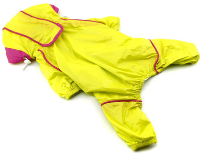 Koera vihmamantel Lemmiklooma jope Kutsika õues riided Veekindel kapuutsiga vihmamantel