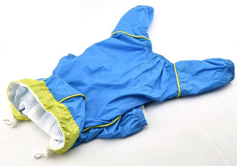 Koera vihmamantel Lemmiklooma jope Kutsika õues riided Veekindel kapuutsiga vihmamantel