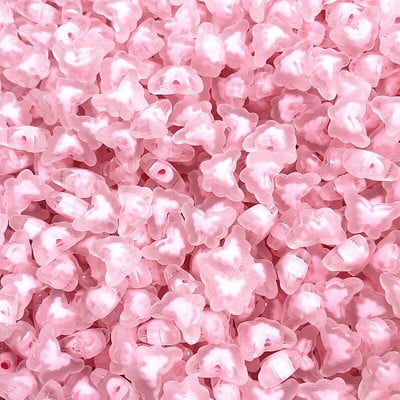 30 ks 15 mm matné/priehľadné/AB farebné akrylové motýlie korálky voľné dištančné korálky na výrobu šperkov, DIY príslušenstvo