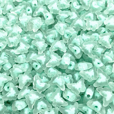 30 ks 15 mm matné/priehľadné/AB farebné akrylové motýlie korálky voľné dištančné korálky na výrobu šperkov, DIY príslušenstvo