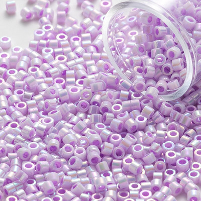 2MM 10/20/30 gramov Veľkoobchodné japonské generické korálky Miyuki Delica nepriehľadné pevné s AB Diy šijacie príslušenstvo 1200 ks/tuba