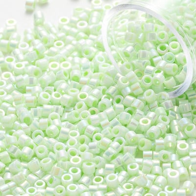 2MM 10/20/30 gramov Veľkoobchodné japonské generické korálky Miyuki Delica nepriehľadné pevné s AB Diy šijacie príslušenstvo 1200 ks/tuba